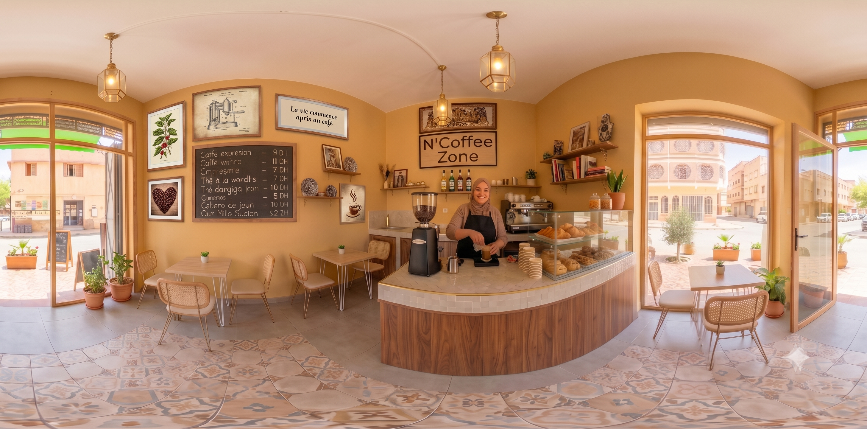 Intérieur N'Coffee Zone